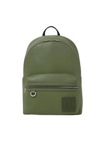 K by KARL LAGERFELD Karl Lagerfeld Rucks&auml;cke - Rucksack mit Monogramm-Aufn&auml;her - Gr. unisize - in Gr&uuml;n - f&uuml;r Damen
