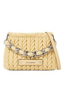 K by KARL LAGERFELD Karl Lagerfeld Crossbody Bags - K/WEAVE CHAIN - Gr. unisize - in Gelb - f&uuml;r Damen