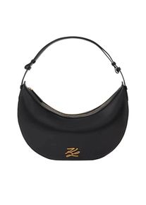 K by KARL LAGERFELD Karl Lagerfeld Hobo Bags - K/AUTOGRAPH OVERSIZED MOON - Gr. unisize - in Schwarz - f&uuml;r Damen