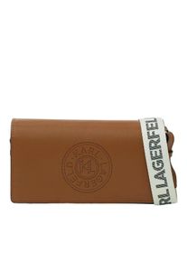 K by KARL LAGERFELD Karl Lagerfeld Hobo Bags - MINI K/CIRCLE FLAP - Gr. unisize - in Braun - f&uuml;r Damen