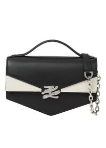 K by KARL LAGERFELD Karl Lagerfeld Crossbody Bags - KL Studio Autograph monochrome Umh&auml;ngetasche - Gr. unisize - in Schwarz - f&uuml;r Damen