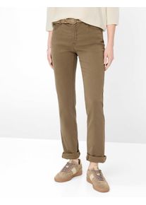 Brax Damen Five-Pocket-Hose Style CAROLA LIGHT MOCHA, braun, Gr. 34