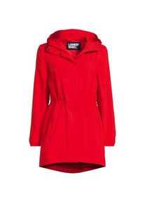 LANDS' END Wasserdichte Regenjacke SQUALL mit Packfach, Damen,  Rot, Polyester, by Lands' End