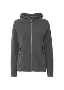 Fleecejacke oxmo "Fleecejacke OXFinja", Damen, Gr. S, grau (pewter), Obermaterial: 100% Polyester PES., Jacken Fleecejacke