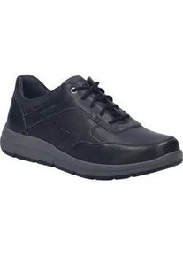 Sneaker Josef Seibel "Giuseppe 12, schwarz", Herren, Gr. 39, schwarz, Obermaterial: 100% Rindsleder Leather cow., Schuhe Sneaker