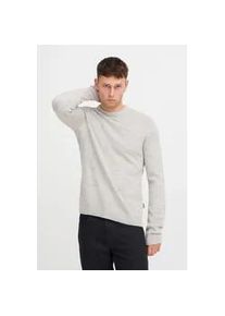 Strickpullover Blend "BHPullover", Damen, Gr. L, stone mix, 85% Polyacryl, 15% Wolle, meliert, Basic, regular fit normal, Rundhals, eng, Pullover Strickpullover, Schicker Strickpullover mit Rundhalsausschnitt