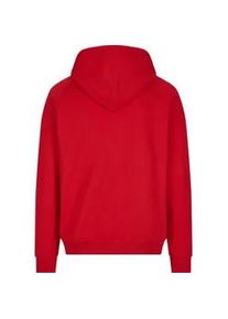 Rundhalspullover Urban Classics "Urban Classics Herren Blank Hoody", Herren, Gr. S, rot, 65% Baumwolle, 35% Polyester, unifarben, loose fit, ohne Ausschnitt, Pullover Rundhalspullover