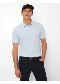 Brax Herren Polo Style PETE sky, hellblau, Gr. L