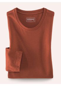 Walbusch Langarm-Shirt Rundhalsausschnitt