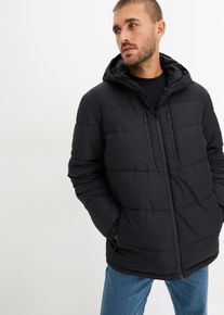 bonprix Funktionsjacke mit Bionic-Finish wasserabweisend, schwarz, Gr.52, Steppjacke mit Bionic Finishing f&uuml;r eine hochgradig schmutz- und wasserabweisende Oberfl&auml;che