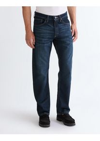 Relax-fit-Jeans Wrangler, Damen, Gr. 33, L&auml;nge 30, schwarzened_indigo, Denim/Jeans, Obermaterial: 99% Baumwolle, 1% Elasthan, relaxed fit lang, Jeans Relax-fit-Jeans, mit normaler Leibh&ouml;he