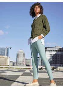 Bequeme Jeans Inspirationen, Damen, Gr. 46, Normalgr&ouml;&szlig;en, kalkmint, 96% Baumwolle, 4% Elasthan, unifarben, lang, Jeans Bequeme Jeans