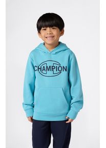 Kapuzensweatshirt Champion "SPORTWEAR HOODIE Standard Fit", Jungen, Gr. L (152/158), mwb, Obermaterial: 54% Baumwolle, 46% Polyester, Sweatshirts Kapuzensweatshirt