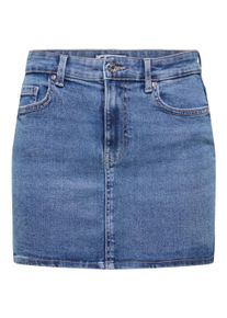 Jeansrock Only "ONLMATILDA MINI SKIRT DNM", Damen, Gr. XL, medium blau denim, Denim/Jeans, Obermaterial: 70% Baumwolle, 29% Polyester, 1% Elasthan, unifarben, schmal mini, R&ouml;cke Jeansrock, Baumwollmischung, schmal geschnitten