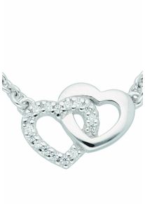 Adelia&acute;s Kettenanh&auml;nger ADELIA&acute;S "925 Silber Anh&auml;nger mit Zirkonia 45 cm &Oslash; 1,8 mm", silber, Schmuckanh&auml;nger, Damen, mit Zirkonia, Silber 925 (Sterlingsilber), Kettenanh&auml;nger