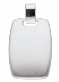 Adelia&acute;s Kettenanh&auml;nger ADELIA&acute;S "925 Silber Gravurplatte Anh&auml;nger", silber, Schmuckanh&auml;nger, Damen, Silber 925 (Sterlingsilber), Kettenanh&auml;nger