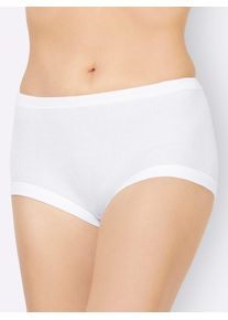 Taillenslip Speidel "Speidel Taillenslip als 5er und 10er Set erh&auml;ltlich", Damen, Gr. 50, 5 Stk., wei&szlig; (wei&szlig;, 10er set), 100% Baumwolle, Unterhosen Taillenslip