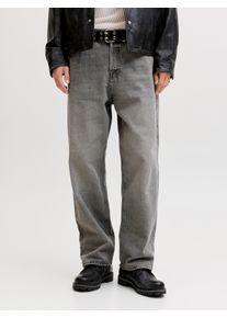 Jack & Jones Relax-fit-Jeans JACK & JONES "JJIALEX JJORIGINAL ST 336 BF", Herren, Gr. 30, L&auml;nge 30, schwarz denim pack:sdl jj 2711, Denim/Jeans, Obermaterial: 100% Baumwolle, Abriebeffekte, relaxed fit, Jeans Relax-fit-Jeans