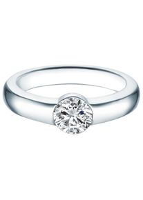 Trilani Ring - Sterling Silber Ring Kristallen von Swarovski&reg; - Gr. 62 - in Silber - f&uuml;r Damen