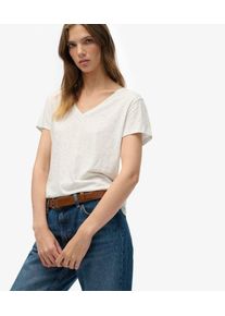 Superdry Damen Studios Slub T-shirt mit Stickerei Multiple Colours - Gr&ouml;&szlig;e: 46 2102422000171FLM460