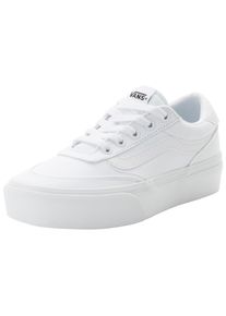 Sneaker Vans "Brooklyn LS Platform", Damen, Gr. 42,5, www, canvas wei&szlig;, wei&szlig;, Textil, Schuhe Sneaker