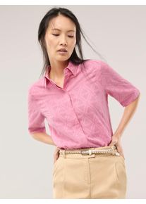 Walbusch Hemdbluse aus Viskose Jacquard