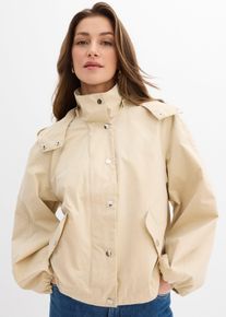 bonprix Blouson, beige, Gr.54, Blouson, 65% Baumwolle