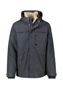 Winterjacke Lerros "Herrenjacke in Gro&szlig;en Gr&ouml;&szlig;en", Herren, Gr. 3XL, blau night, 100% Polyester, Jacken Winterjacke