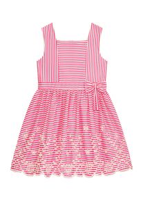 Sommerkleid DANAMADE "DANAMADE Dresses DBIANCA", M&auml;dchen, Gr. 122, pink, Obermaterial: 100% Baumwolle. Futter: 100% Baumwolle, Kleider Sommerkleid