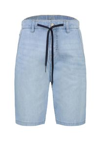 Bermudas Lerros "Denim Bermuda, leicht und bequem", Herren, Gr. 31, blau (light blau used wash), 99% Baumwolle, 1% Elasthan, Hosen Bermudas