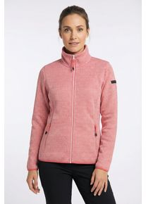Fleecejacke Icepeak "AIKES", Damen, Gr. L, mandarine, Obermaterial: 100% Polyester, Jacken Fleecejacke, sportlicher Stil, f&uuml;r Sport- und Outdooraktivit&auml;ten
