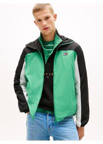 Outdoorjacke Tommy Jeans "TJM OUTDOOR SHELL", Damen, Gr. XXL, bahama gr&uuml;n multi, Web, Obermaterial: 100% Nylon, regular fit normal, Rundhals, eingesetzt elastischer Bund, Jacken Outdoorjacke, Windsheeter Windjacke Packable Fahrradjacke Regular fit mit Kapuze