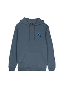 Hoodie Santa Cruz "SCREAMING HAND CHEST HOOD", Herren, Gr. L, storm grau, Obermaterial: 80% Baumwolle, 20% Polyester, normal, angesetztes B&uuml;ndchen, Sweatshirts Hoodie