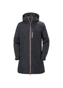 Wintermantel Helly Hansen "W LONG BELFAST WINTER JACKET", Damen, Gr. XS, ebony, Obermaterial: 100% Polyester. Futter: 100% Polyamid. Wattierung: 100% Polyester, M&auml;ntel Wintermantel, mit HELLY TECH Protection Technologie, wasserdicht, atmungsaktiv