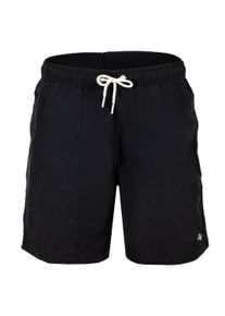 Badeshorts Gant "Badeshorts SWIM SHORTS LONG", Herren, Gr. M, N-Gr, schwarz, Obermaterial: 100% Polyamid PA., Badehosen Badeshorts