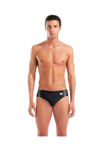 Badehose arena "M arena SWIM BRIEFS", Herren, Gr. 8 (XXL), N-Gr, schwarz, sage, Obermaterial: 80% Polyamid, 20% Elasthan, Badehosen Badehose