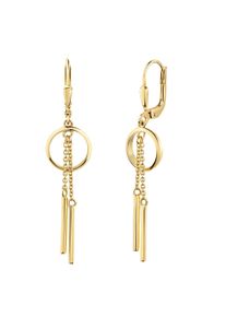 Paar Ohrh&auml;nger Firetti "Schmuck Geschenk Gold 333 Ohrschmuck Ohrringe", gelbgoldfarben, Ohrringe, Damen, Gelbgold 333, Paar Ohrh&auml;nger
