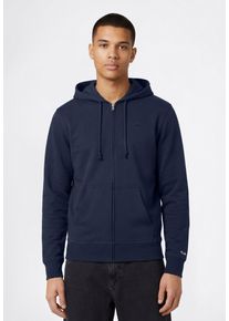 Kapuzensweatjacke Champion "ICONS TONAL Terry Full Zip Hoodie", Herren, Gr. XXL, nny, Obermaterial: 70% Baumwolle, 30% Polyester, Sweatjacken Kapuzensweatjacke, mit Kapuze, f&uuml;r sportliche Aktivit&auml;ten und Freizeit