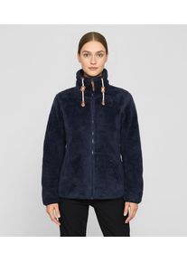 Fleecejacke Icepeak "Icepeak COLONY", Damen, Gr. XS, blau (dunkelblau), Obermaterial: 100% Polyester, normal, Jacken Fleecejacke, sportlicher Stil, f&uuml;r vielseitige Aktivit&auml;ten, mit Rei&szlig;verschluss