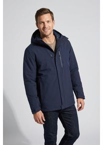 Funktionsjacke Icepeak "BAKERHILL", Herren, Gr. 46, dunkelblau, Obermaterial: 88% Polyester, 12% Elasthan, Jacken Funktionsjacke, wasserdicht mit 10000 mm Wassers&auml;ule, atmungsaktiv mit 10000 g/m&sup2;/24h