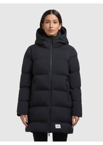 Steppmantel Khujo "DIDO4", Damen, Gr. XXL (44), port blau, Steppware, Obermaterial: 100% Nylon. Futter: 100% Nylon. Wattierung: 100% Polyester, unifarben, ca. Mitte Oberschenkel, M&auml;ntel Steppmantel