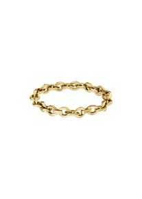 Armkette BOSS "FIORA", gelbgoldfarben, Armb&auml;nder, Herren, 19cm, Edelstahl, Armkette