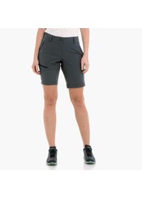 Sch&ouml;ffel Shorts SCH&Ouml;FFEL "Shorts Toblach2", Damen, Gr. 36, N-Gr, asphalt, Obermaterial: 89% Nylon, 11% Elasthan, Hosen Shorts, aus Nylon Stretch, schnelltrocknend, hochelastisch