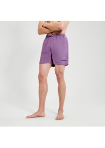 Badeshorts Ellesse "LAMINA SWIM SHORT", Herren, Gr. XXL, N-Gr, lila (schwarz lila), Obermaterial: 100% Polyester, Badehosen Badeshorts, sportlicher Stil, aus Polyester, leichtes Material, f&uuml;r Erwachsene