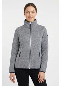 Fleecejacke Icepeak "AIKES", Damen, Gr. S, dunkelblau, Obermaterial: 100% Polyester, Jacken Fleecejacke, sportlicher Stil, f&uuml;r Sport- und Outdooraktivit&auml;ten