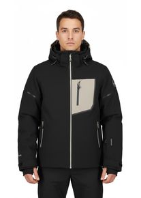 Skijacke Icepeak "Icepeak FRISCO", Herren, Gr. 46, schwarz, Obermaterial: 100% Polyester. Futter: 100% Polyester. Wattierung: 100% Polyester, Jacken Skijacke, wasserdicht, atmungsaktiv, winddicht, sportlicher Stil