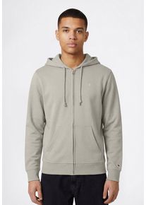 Kapuzensweatjacke Champion "ICONS TONAL Terry Full Zip Hoodie", Herren, Gr. S, mdg, Obermaterial: 70% Baumwolle, 30% Polyester, Sweatjacken Kapuzensweatjacke, mit Kapuze, f&uuml;r sportliche Aktivit&auml;ten und Freizeit