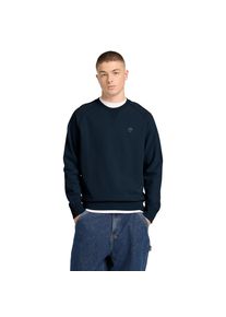 Sweatshirt Timberland "EXETER RIVER Loopback Crew Neck Swe", Herren, Gr. L, dk sph, dk denim, Obermaterial: 100% Baumwolle, Sweatshirts Sweatshirt, sportlicher Stil, bequemer Schnitt