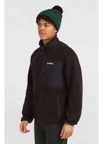 O`Neill Fleecepullover O'NEILL "O'NEILL MUST-HAVE HIGH PILE FZ FLEECE", Herren, Gr. L, schwarz out, Obermaterial: 100% Polyester, Sweatshirts Fleecepullover