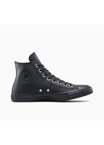 Sneaker Converse "CHUCK TAYLOR ALL STAR", Damen, Gr. 38, schwarz, schwarz, schwarz, Leder, Schuhe Sneaker, wasserabweisend